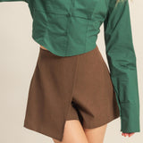 MANHATTAN PROJECT FALL SKORT - BROWN OR BLACK