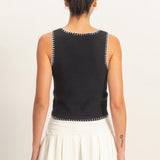 LAKE LIFE BLACK TANK TOP