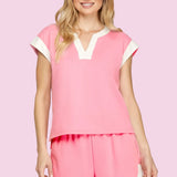 ONLINE EXCLUSIVE:  FUN IN THE SUN CANDY PINK TOP