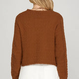 SOUTHERN CHARM LONG SLEEVE SWEATER