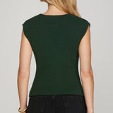MIDNIGHT STROLL DROP SHOULDER SWEATER