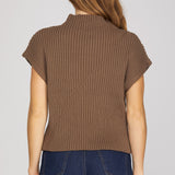FULL OF WARMTH MOCK NECK SWEATER