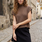 FULL OF WARMTH MOCK NECK SWEATER