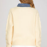 MOUNTAIN VIEW CREAM SWEATER
