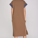 DROP OFF LANE MIDI DRESS