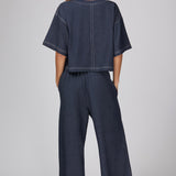 EASY CONFIDENCE BLUE DENIM SET