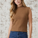 ALL PULLED TOGETHER MOCK NECK SWEATER