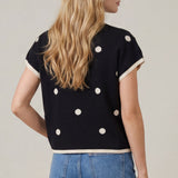 SPOT OF STYLE POLKA DOT SWEATER