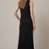 THAT'S MORE LIKE IT BLACK MIDI DRESS