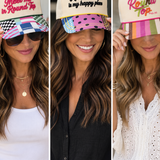 ONLINE EXCLUSIVE:  ROUND TOP COLORFUL HATS - FOUR DESIGNS TO CHOOSE FROM