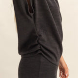 SET FOR COCKTAILS MOCK NECK PANT SET