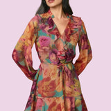 WILDFLOWER WHIMSY MINI DRESS