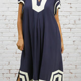 MEANT FOR THIS NAVY MAXI DRESS
