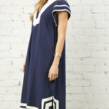 MEANT FOR THIS NAVY MAXI DRESS