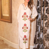 DARLING DETAIL EMBROIDERED MAXI DRESS