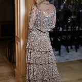 ONLINE EXCLUSIVE:  WILDER DAYS MESH LEOPARD BLOUSE