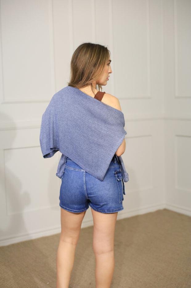 ENDLESS ROAD DENIM UTILITY SKORT