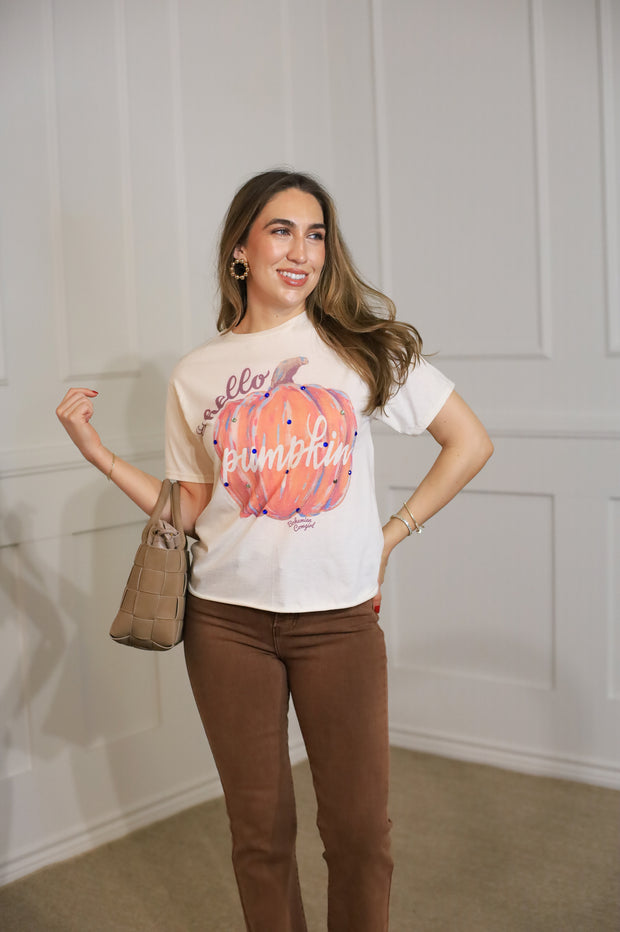 HELLO PUMPKIN FALL GRAPIC TEE