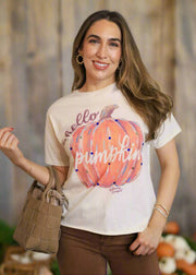 HELLO PUMPKIN FALL GRAPIC TEE