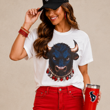 GAME DAY GLAM JEWELED BULL TEE