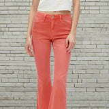 TIME TO EVOLVE ALICE MID RISE CROP FLARE JEANS