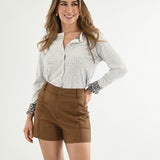 FADING INTO THE JUNGLE ANIMAL PRINT CARDIGAN