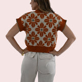 CIDER AND SUNSETS FLORAL SWEATER