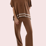 RUNNING ERRANDS SWEATER PANTS - OLIVE OR MOCHA