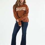 BOURBON WEATHER CARAMEL SWEATER