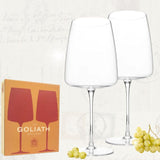GOLIATH BIG WINE GLASSES - SET OF TWO