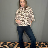 TAKE THE CHANCE LEOPARD PRINT SWEATER