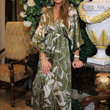 DREAMING LILY KIMONO MAXI DRESS