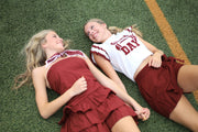 GO TEAM WHITE & MAROON GAME DAY SWEATER