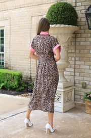 WILD FOR THE SEASON ANIMAL PRINT DRESS