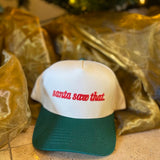 ONLINE EXCLUSIVE:  HOLIDAY TRUCKER HATS
