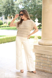 GETAWAY WEEKEND DROP SHOULDER SWEATER