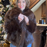 FIRESIDE CHAT FAUX FUR COAT - BLACK, BEIGE, TAUPE, COFFEE