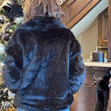 FIRESIDE CHAT FAUX FUR COAT - BLACK, BEIGE, TAUPE, COFFEE