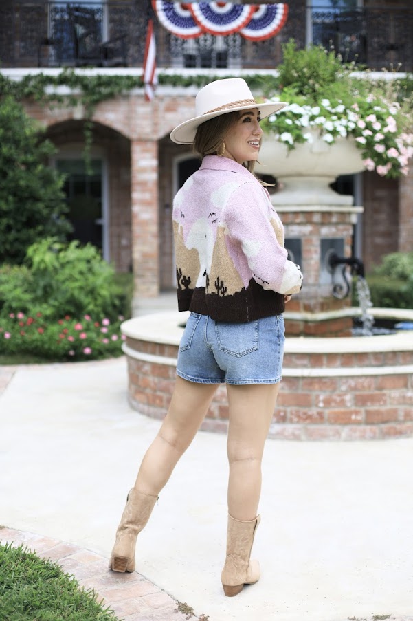 MANE ATTRACTION  KNIT CARDIGAN SWEATER
