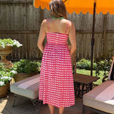 BRIGHTER DAYS GINGHAM MIDI DRESS