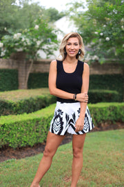 WILD AT HEART PRINT SHORTS