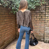 HIT THE SPOT LONG SLEEVE TOP