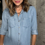 SOUTHERN CHARM DENIM SHIRT