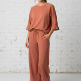 METRO LOUNGE TERRACOTTA PANTS
