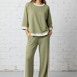 COZY NIGHT IN RAGLAN SLEEVE TOP