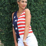LIBERTY LANE SLEEVELESS KNIT TANK