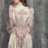 SUNDAY CHIC PRINT MINI DRESS