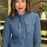 EVERYDAY ROUTE LONG SLEEVE DENIM SHIRT
