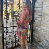 WILDFLOWER WHIMSY MINI DRESS