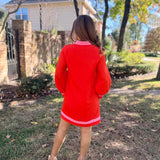 SPRING SUNSHINE LINEN BLEND DRESS